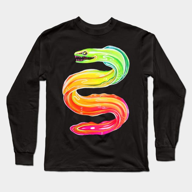 Eel Long Sleeve T-Shirt by Bethaliceart